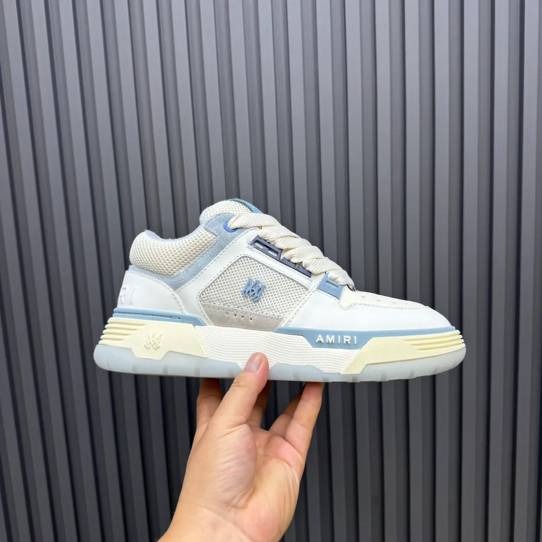 Men's shoes 💰660💰 AMIRI AMIRI trendy brand hot sale 🔥 Available all year round, couples 💑 Official website synchronization Imported fabrics 1⃣️ vs 1⃣️ replica, original factory special original sole, 35-45 (45. non-refundable)